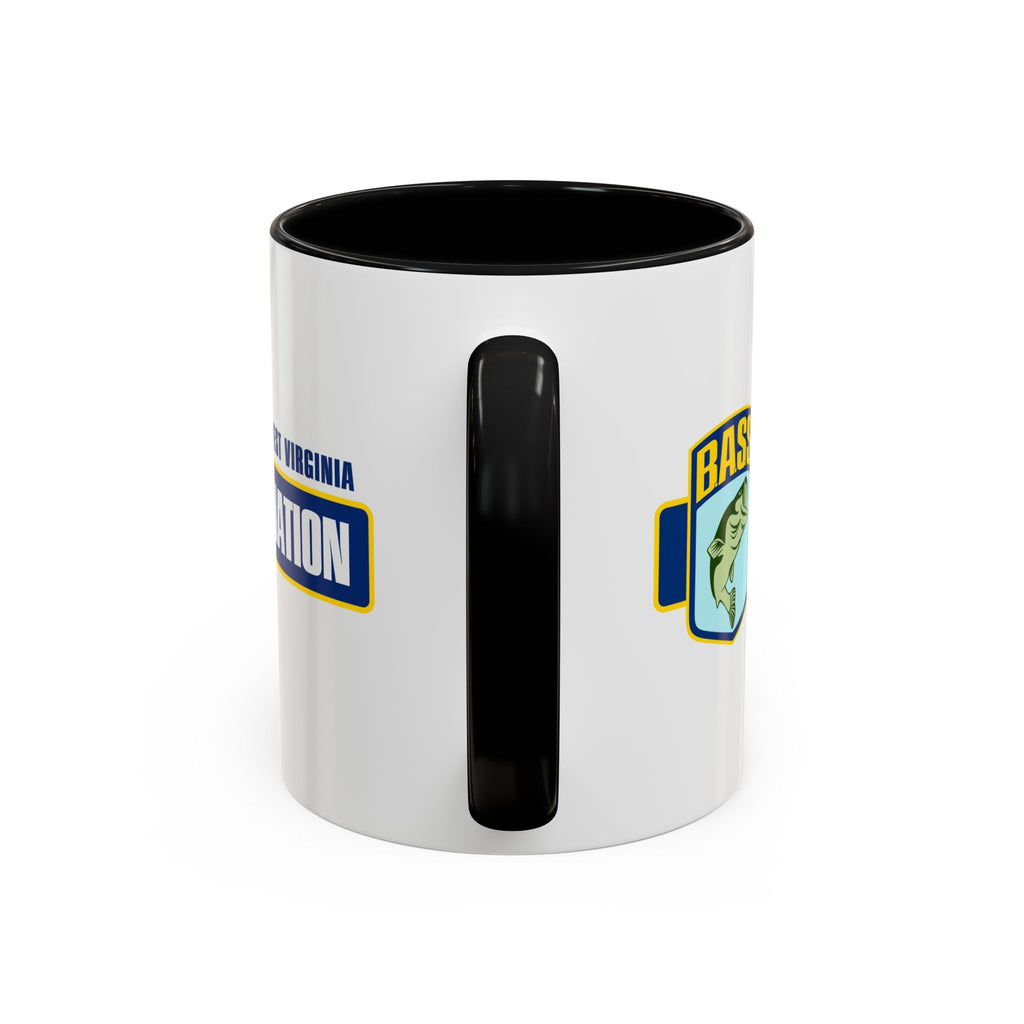 West Virginia Bass Nation Coffee Mug — Fishing Enthusiast Accent Mug