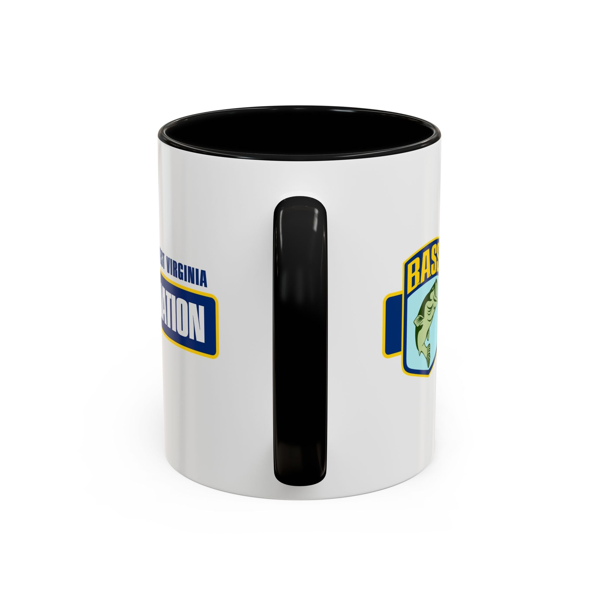 West Virginia Bass Nation Coffee Mug — Fishing Enthusiast Accent Mug