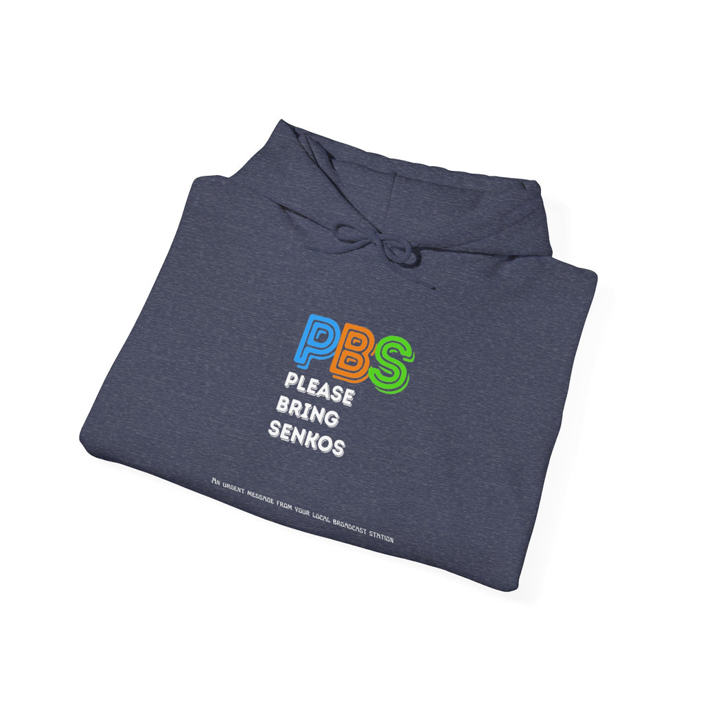 PBS Please Bring Senkos hoodie | Black Pullover Sweatshirt