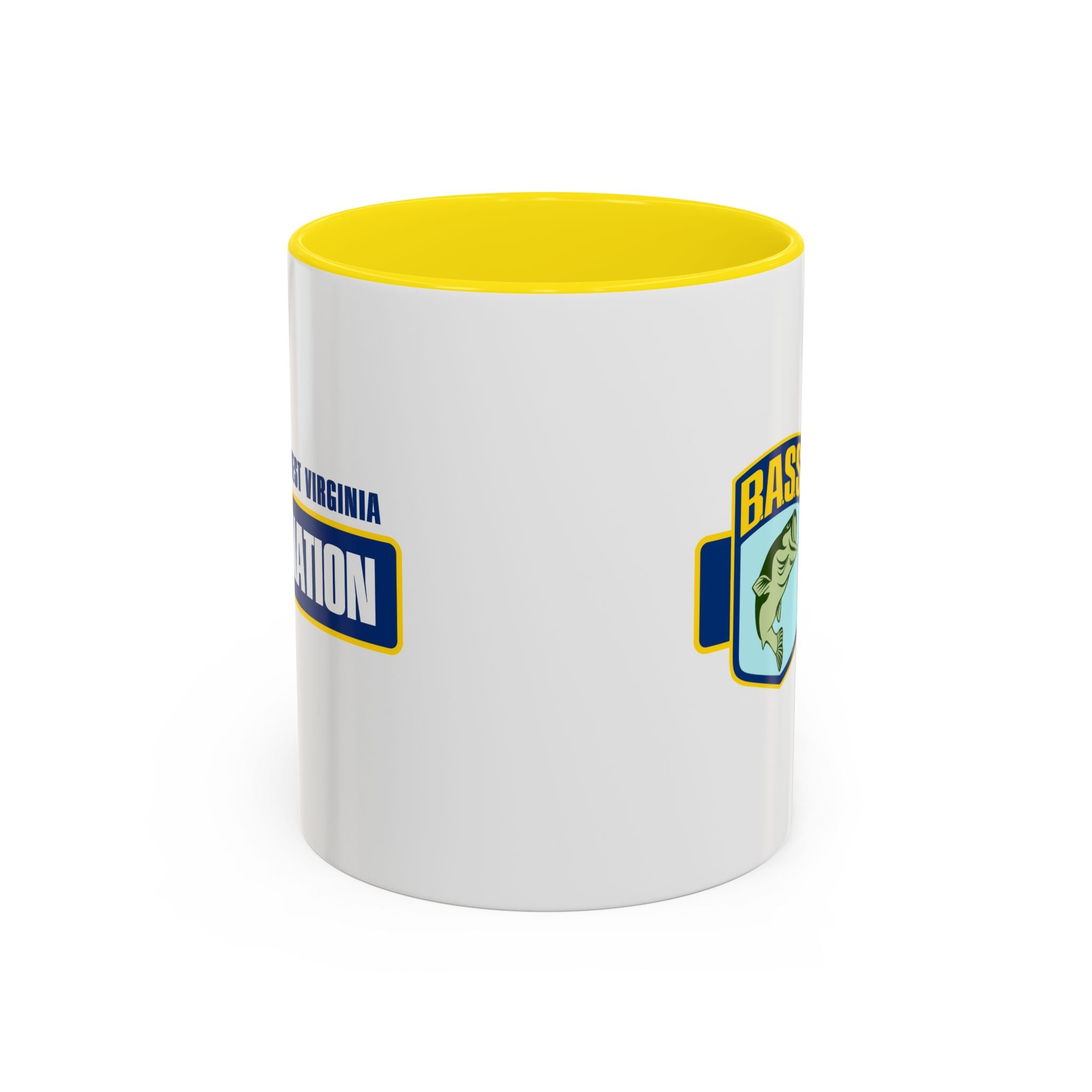 West Virginia Bass Nation Coffee Mug — Fishing Enthusiast Accent Mug