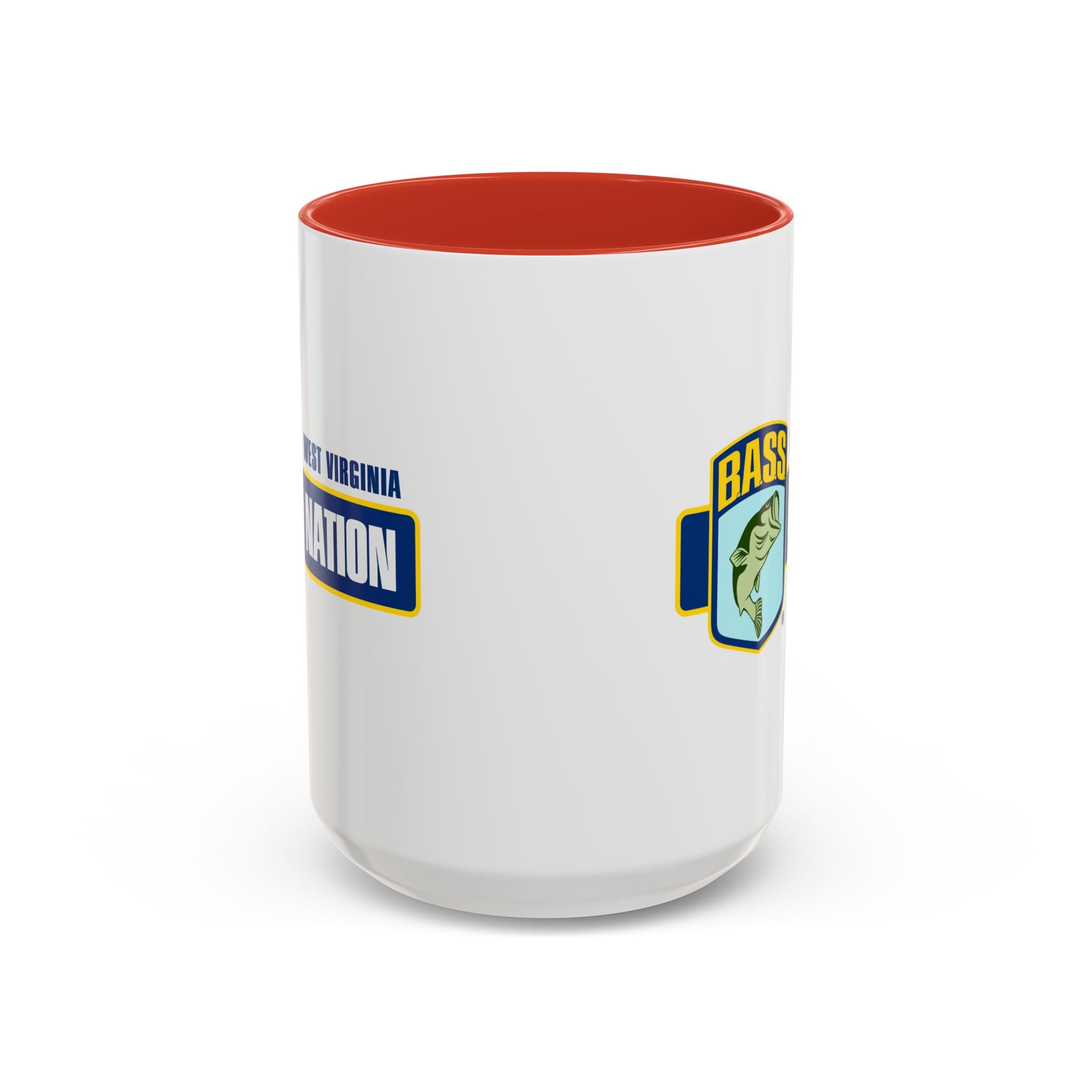 West Virginia Bass Nation Coffee Mug — Fishing Enthusiast Accent Mug