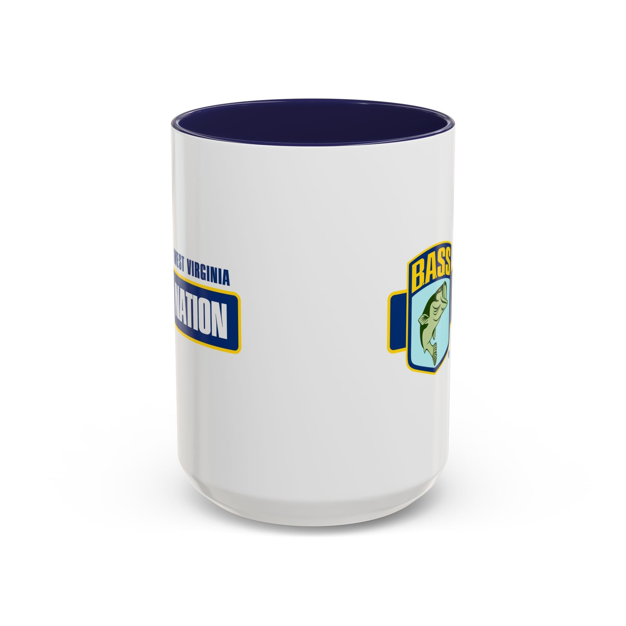 West Virginia Bass Nation Coffee Mug — Fishing Enthusiast Accent Mug
