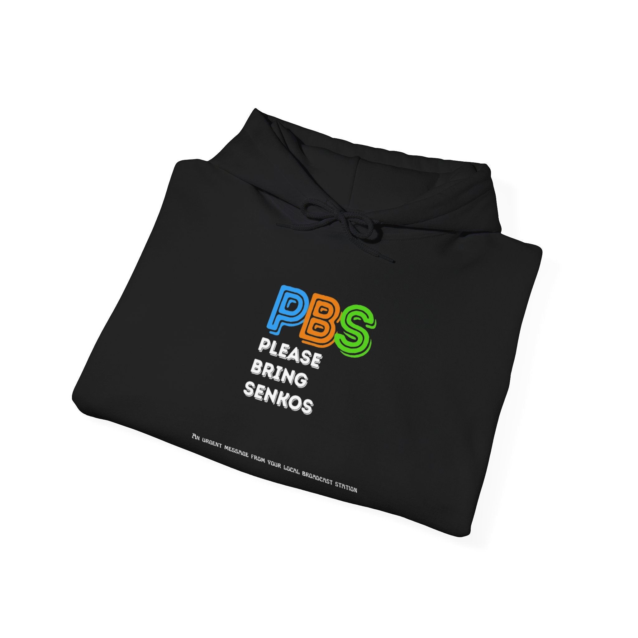 PBS Please Bring Senkos hoodie | Black Pullover Sweatshirt