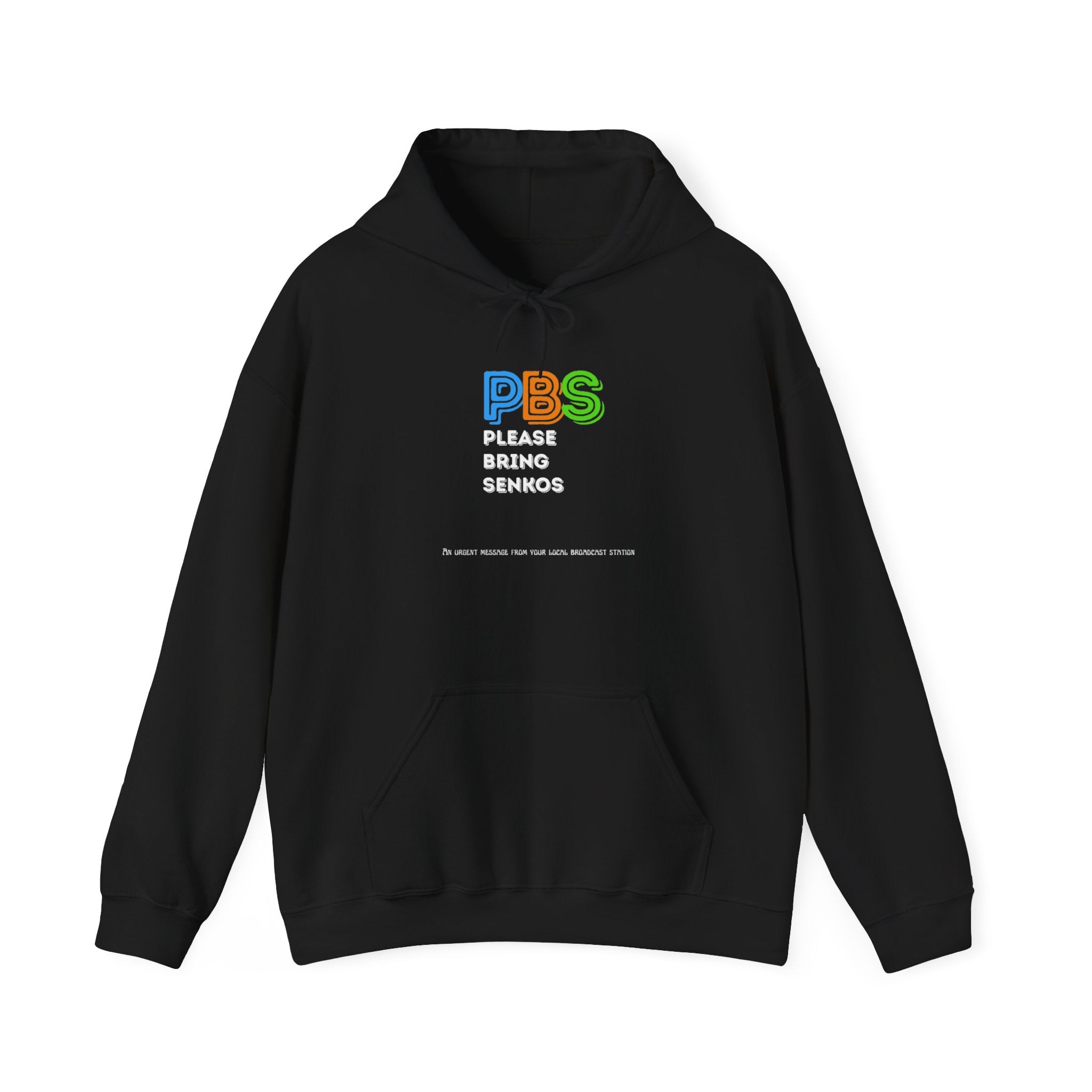 PBS Please Bring Senkos hoodie | Black Pullover Sweatshirt