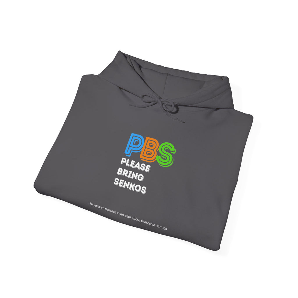 PBS Please Bring Senkos hoodie | Black Pullover Sweatshirt